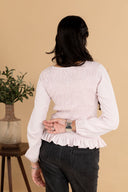 Smock Check Top