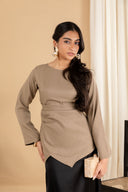 Olive Wrap Top
