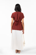 Peplum Short Sleeved Top