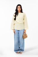 Buttercream Dolman Top