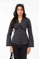 Pinstripe Contour Shirt