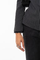 Pinstripe Contour Shirt